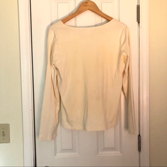 Ivory Sigrid Olsen long sleeved top - Picture 4 of 6